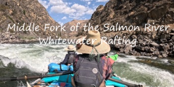 afters running the middle fork of the salmon with video title above their heads